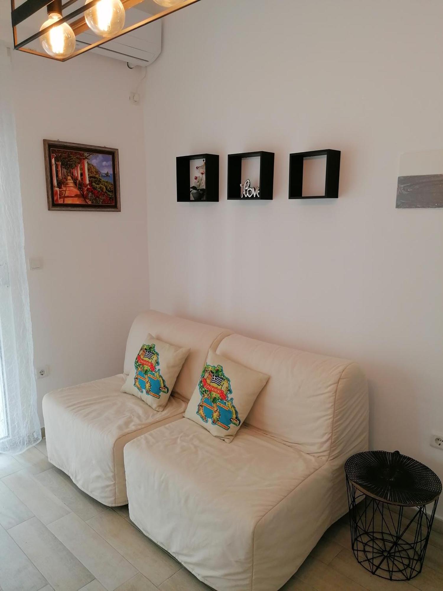 Crystal Blue Apartments Nea Kallikrateia 部屋 写真